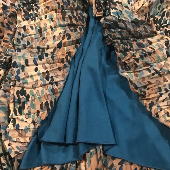 Maggie Barnes Pleated Maxi Skirt Size 2X (22/24) - Picture 6 of 6